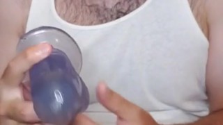 Slow Grip To The Edge With Cum