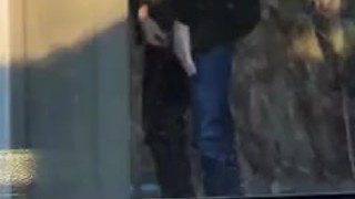 Caught Pissing at Truckstop