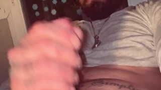 Edging on the sofa with cock ring & intense control – Solo Male, 4K – Ask for the VR version on OF