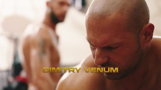 Gay muscle fighters Bruno, Thiago, and Milo fuck bareback in new hardcore raw series ‘Below The Belt