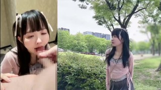 💚【見比べ】女の子のナカ面はこんな感じ？デートとフェラチオを見比べたら背徳感でエロすぎた❣️そのまま妄想膨らませてあの娘孕ませちゃお？💕