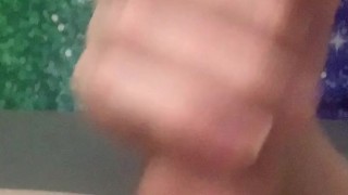 Close up of my redhead femboy dick cumming | Brashen