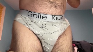 Earl masturbates while showing off new briefs