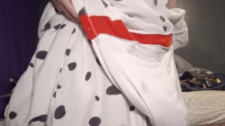 Onesie Doggy Shows Off AD Tail