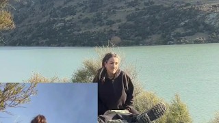 Hiking to get my ass sweaty, So I can message my slave to meet me to clean it and eat my Farts HA!