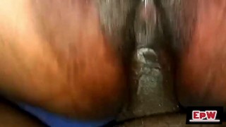 Sexy Ugandan Babe gets Hairy Pussy fingered and Fucked hard by BBC till Creamiepie