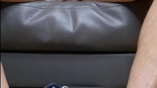 Good boy worshipping Daddys feet until he shoots all over his sneaks and feet verbal domination huff