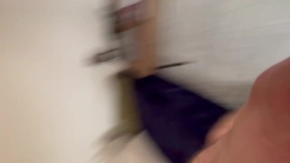 Harry_Jen | Gay in a corset straddled daddy's big cock and made a Load