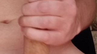 Just masturbation. Straight teenager quickly masturbates his big shaved cock. Lionheart