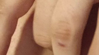 Gaping My Smooth Pink Butt