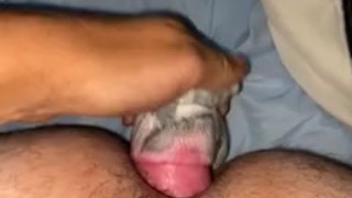 Dragon boy knot fucks him self