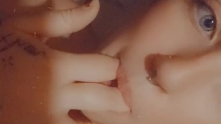 Wet pussy = tasty fingers