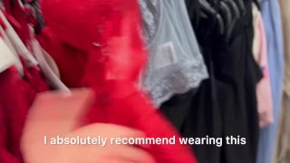 Come SISSY SHOPPING with me 🛍️ sissy clothes!