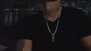 Caught Jerking Off by My Boy and Got My Cock Sucked Hard - he swallowed my cum