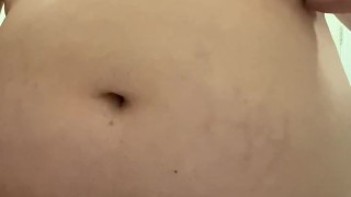 Boy Chub Teases His Nipples Until He Milks Pre-Cum - 18 Teen Fat Chubby Play
