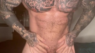 Watch me flex, stroke, and spit while I remind you just how beneath me you are. You worship—I own.