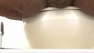 Having a Pornhub Night in the bathroom