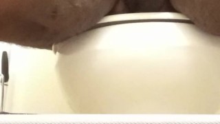 Having a Pornhub Night in the bathroom