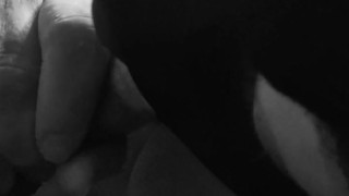 Homemade POV Submissive mature MILF gives blowjob
