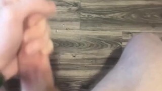 Fast, hard, intensive masturbation- weeks load in my balls