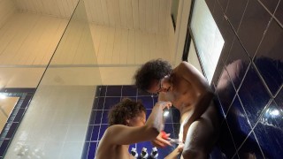 Trimming Husband’s Bush with Scissors ✂️ Timelapse Fun Wild Hairy Cock & Balls Gets Trimmed by Milf