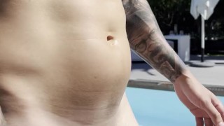 PUBLIC SWIMMING POOL, Cock Exhibition💦