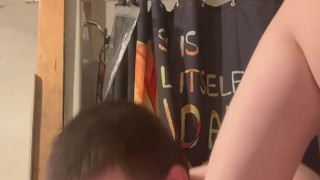 Stepbro suprises his stepsis guess with what ??