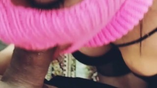 زن جنده من کیر میخواد خوبم ساک میزنه / My sexy wife loves threesomes