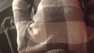 DiiVampy cums while choking on dildo