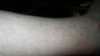 My legs compil with one testicle