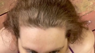 Outdoor Blowjob Explosive Cumshot On Wife’s Face