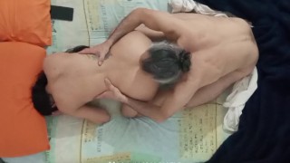 Young Colombian woman fucked by her stepfather (REAL HOMEMADE)