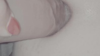 POV UP Close Leaking MY OWN Cum Creampie Cum Shot