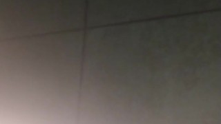 Creamy cock after multiple men cummed on my cock