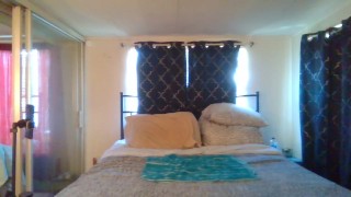 Big Booty Latino Trying To Fuck His Tight Ass With Huge Dildo