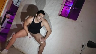 Sexy cosplay doctor glove masturbation number 1 handjob