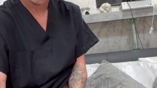 Sexy Twink Jerks BiG Dick Till He Cums Over Stinky Socks