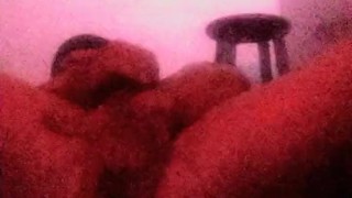 I lay down in gloryhole and finger my tight big ass
