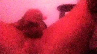 I lay down in gloryhole and finger my tight big ass