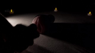 Getting My Toy Ready to Take My Dick Deep