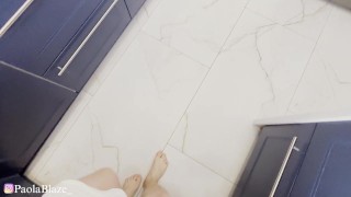 My younger stepsister was stuck in the washing machine, I wanted to help her get out