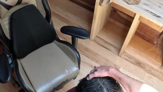 Interracial Big White Dick Suck