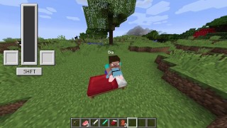 Gooning on Hatsune Miku Jenny's Mod (FapCraft)