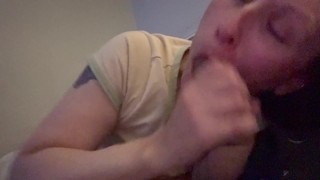 Karma Cream sucks off Makaveli Cream til Nut in her mouth