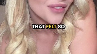 Don't Keep Hot Blonde MILF Perfect Little Mouth Waiting