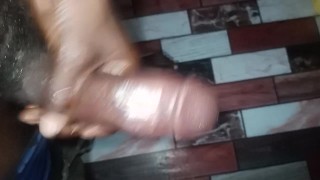 Long black shiny dick