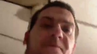Stepsis walks in on stepbro in the bathroom and behinds sucking cock they prey mom don’t walk in