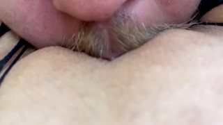 Juicy Wet Pussy Licking Close-Up