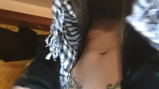 Mí amiga no vino a casa así que toca venirme😔🔥