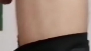 After my shower I put cream on my wet body and got so horny I exploded in my sink